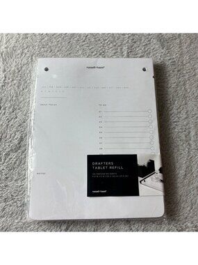 Russell+Hazel Drafters Tablet Refill 100 Perforated Sheets New
